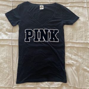 PINK V-Neck T-Shirt